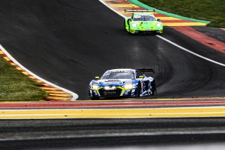 #17 - Scherer Sport PHX - Luca ENGSTLER - Kelvin VAN DER LINDE - Nicki THIIM - Audi R8 LMS GT3 EVO II - PRO, CrowdStrike 24 Hours of Spa, Pre-Qualifying
