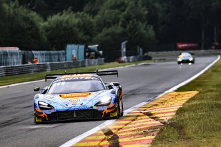 #159 - Garage 59 - Nicolai KJAERGAARD - Benjamin GOETHE - Marvin KIRCHH_FER - McLaren 720S GT3 EVO - PRO, CrowdStrike 24 Hours of Spa, Pre-Qualifying
