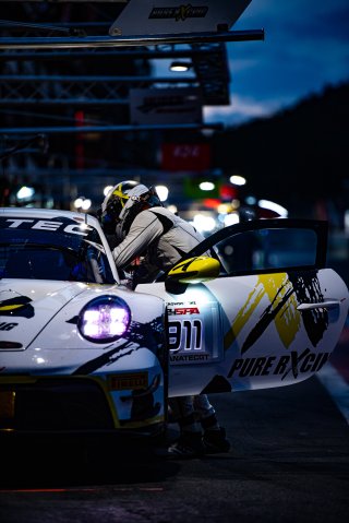 #911 - Pure Rxcing - Klaus BACHLER - Aliaksandr MALYKHIN - Joel STURM - Marco SEEFRIED - Porsche 911 GT3 R (992) - BRONZE, CrowdStrike 24 Hours of Spa, Warm Up
