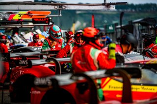 #52 - AF Corse - Louis MACHIELS - Jef MACHIELS - Andrea BERTOLINI - Lilou WADOUX - Ferrari 488 GT3 - BRONZE, CrowdStrike 24 Hours of Spa, Warm Up
