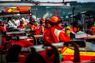 #52 - AF Corse - Louis MACHIELS - Jef MACHIELS - Andrea BERTOLINI - Lilou WADOUX - Ferrari 488 GT3 - BRONZE, CrowdStrike 24 Hours of Spa, Warm Up
 | © SRO - TWENTY-ONE CREATION | Jules Benichou