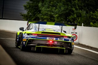 #96 - Rutronik Racing - Thomas PREINING - Laurin HEINRICH - Dennis OLSEN - Porsche 911 GT3 R (992) - PRO (*), CrowdStrike 24 Hours of Spa, Warm Up

