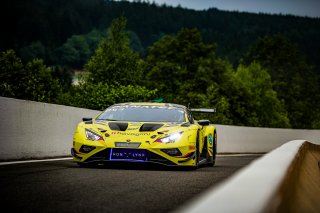 #19 - Iron Lynx - Leonardo PULCINI - Michele BERETTA - Rolf INEICHEN - Lamborghini Huracan GT3 EVO2 - GOLD, CrowdStrike 24 Hours of Spa, Warm Up
