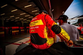 #52 - AF Corse - Louis MACHIELS - Jef MACHIELS - Andrea BERTOLINI - Lilou WADOUX - Ferrari 488 GT3 - BRONZE, CrowdStrike 24 Hours of Spa, Warm Up
