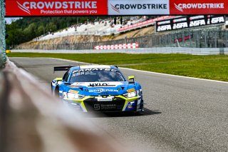#17 - Scherer Sport PHX - Luca ENGSTLER - Kelvin VAN DER LINDE - Nicki THIIM - Audi R8 LMS GT3 EVO II - PRO, CrowdStrike 24 Hours of Spa, Superpole
