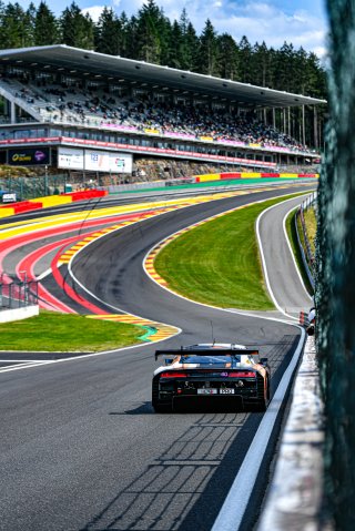 #40 - Audi Sport Tresor Orange 1 - Ricardo FELLER - Mattia DRUDI - Dennis MARSCHALL - Audi R8 LMS GT3 EVO II - PRO, CrowdStrike 24 Hours of Spa, Superpole
