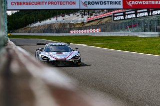 #5 - Optimum Motorsport - Charles FAGG - Sam DE HAAN - Dean MACDONALD - Tom GAMBLE - McLaren 720S GT3 EVO - GOLD, CrowdStrike 24 Hours of Spa, Superpole
 | ©SRO/ JULES BEAUMONT