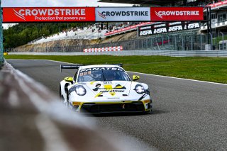 #911 - Pure Rxcing - Klaus BACHLER - Aliaksandr MALYKHIN - Joel STURM - Marco SEEFRIED - Porsche 911 GT3 R (992) - BRONZE, CrowdStrike 24 Hours of Spa, Superpole
 | ©SRO/ JULES BEAUMONT