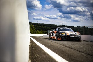 #40 - Audi Sport Tresor Orange 1 - Ricardo FELLER - Mattia DRUDI - Dennis MARSCHALL - Audi R8 LMS GT3 EVO II - PRO, CrowdStrike 24 Hours of Spa, Superpole
