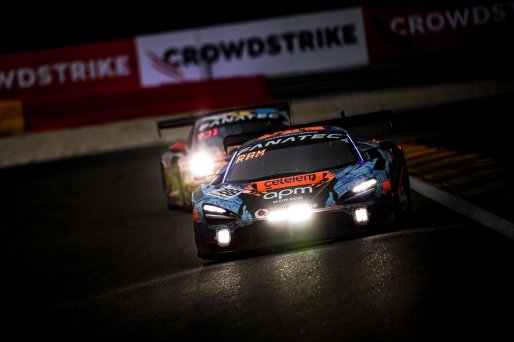 #188 - Garage 59 - Henrique CHAVES - Miguel RAMOS - Louis PRETTE - Conrad GRUNEWALD - McLaren 720S GT3 EVO - BRONZE, Race
 | © SRO / Kevin Pecks 1VIER