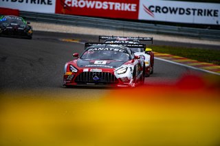 #4 - CrowdStrike Racing by Riley - Ian JAMES - Felipe FRAGA - George KURTZ - Colin BRAUN - Mercedes-AMG GT3 - PRO-AM, CrowdStrike 24 Hours of Spa, Race 1
