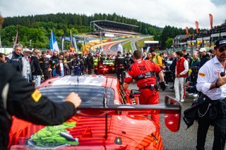 #23 - Grove Racing - Stephen GROVE - Brenton GROVE - Earl BAMBER - Anton DE PASQUALE - Porsche 911 GT3 R (992) - BRONZE (*), Ambiance, CrowdStrike 24 Hours of Spa, Grid Walk, Race
