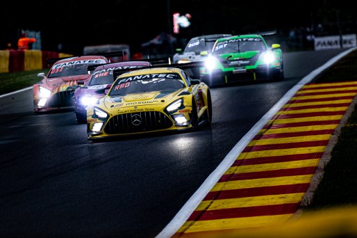 #64 - Haupt Racing Team - Matthew BELL - Naveen RAO - James COTTINGHAM - Frank BIRD - Mercedes-AMG GT3 - PRO-AM, CrowdStrike 24 Hours of Spa, Race
 | ©SRO/ JULES BEAUMONT