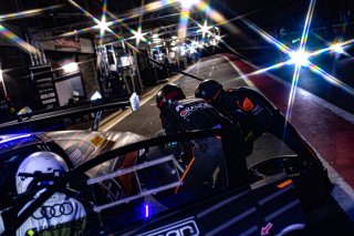 #99 - Tresor Orange 1 - Lorenzo PATRESE - Pietro DELLI GUANTI - Alex AKA - Audi R8 LMS GT3 EVO II - SILVER, CrowdStrike 24 Hours of Spa, Pitlane, Race
