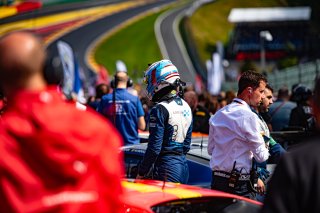 #21 - Comtoyou Racing - Max HOFER - Nicolas BAERT - Maxime SOULET - Audi R8 LMS GT3 EVO II - GOLD, Ambiance, CrowdStrike 24 Hours of Spa, Grid Walk, Race
