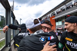 #98 - Rowe Racing - Philipp ENG - Marco WITTMANN - Nicholas YELLOLY - BMW M4 GT3 - PRO (*), Celebration, CrowdStrike 24 Hours of Spa, Race
 | ©SRO/ JULES BEAUMONT