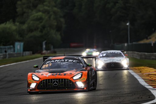 #89 - Akkodis ASP Team - Bruno BAPTISTA - Adalberto BAPTISTA - Rodrigo BAPTISTA - Alan HELLMEISTER - Mercedes-AMG GT3 - BRONZE, CrowdStrike 24 Hours of Spa, Race
 | © SRO / Patrick Hecq Photography