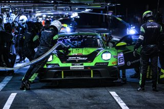 #56 - Dinamic GT Huber Racing - Tanart SATHIENTHIRAKUL - Jop RAPPANGE - Daniele DI AMATO - Adrien DE LEENER - Porsche 911 GT3 R (992) - SILVER, CrowdStrike 24 Hours of Spa, Race
