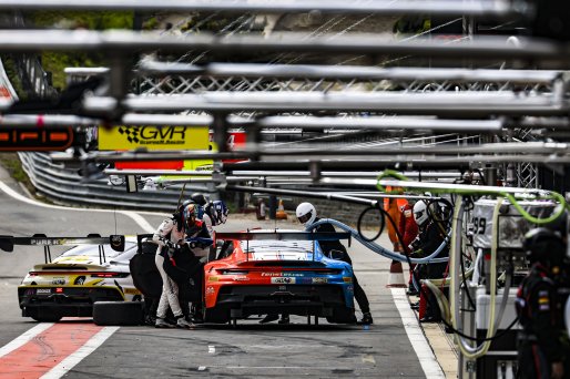 #20 - Huber Motorsport - Antares AU - Jannes FITTJE - Matteo CAIROLI - Porsche 911 GT3 R (992) - BRONZE, CrowdStrike 24 Hours of Spa, Race
 | © SRO / Patrick Hecq Photography