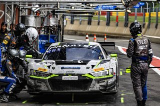 #26 - Sainteloc Junior Team - Erwan BASTARD - Gregoire DEMOUSTIER - Paul EVRARD - Antoine DOQUIN - Audi R8 LMS GT3 EVO II - SILVER, CrowdStrike 24 Hours of Spa, Race

