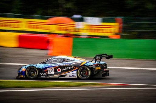 #188 - Garage 59 - Henrique CHAVES - Miguel RAMOS - Louis PRETTE - Conrad GRUNEWALD - McLaren 720S GT3 EVO - BRONZE, CrowdStrike 24 Hours of Spa, Race
 | © SRO - TWENTY-ONE CREATION | Jules Benichou