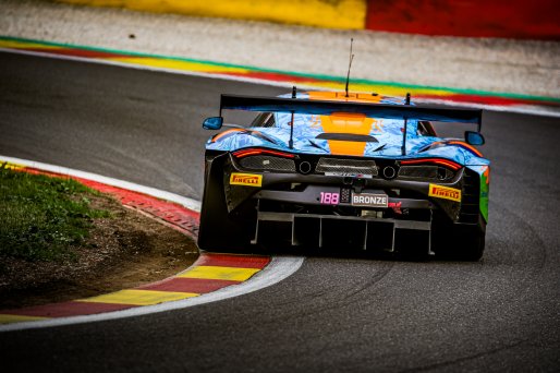 #188 - Garage 59 - Henrique CHAVES - Miguel RAMOS - Louis PRETTE - Conrad GRUNEWALD - McLaren 720S GT3 EVO - BRONZE, CrowdStrike 24 Hours of Spa, Race
 | © SRO - TWENTY-ONE CREATION | Jules Benichou