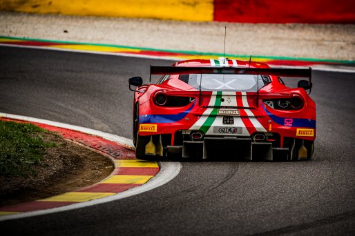 #52 - AF Corse - Louis MACHIELS - Jef MACHIELS - Andrea BERTOLINI - Lilou WADOUX - Ferrari 488 GT3 - BRONZE, CrowdStrike 24 Hours of Spa, Race
 | © SRO - TWENTY-ONE CREATION | Jules Benichou