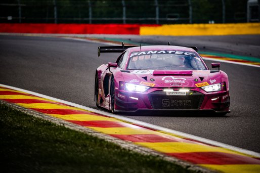 #16 - Uno Racing Team - Adderly FONG - RIO - Xiaole HE - Junlin PAN - Audi R8 LMS GT3 EVO II - PRO-AM, CrowdStrike 24 Hours of Spa, Race
 | © SRO - TWENTY-ONE CREATION | Jules Benichou