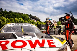 #98 - Rowe Racing - Philipp ENG - Marco WITTMANN - Nicholas YELLOLY - BMW M4 GT3 - PRO (*), Ambiance, Celebration, CrowdStrike 24 Hours of Spa
 | © SRO - TWENTY-ONE CREATION | Jules Benichou