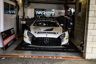 #157 - Winward Racing - Miklas BORN - David SCHUMACHER - Marius ZUG - Mercedes-AMG GT3 - GOLD, CrowdStrike 24 Hours of Spa, Set Up
 | © SRO / Patrick Hecq Photography