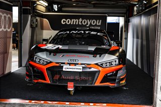 #11 - Audi Sport Team Comtoyou - Christopher HAASE - Gilles MAGNUS - Fréderic VERVISCH - Audi R8 LMS GT3 EVO II - PRO, CrowdStrike 24 Hours of Spa, Set Up
 | © SRO / Patrick Hecq Photography