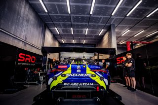 #46 - Team WRT - Maxime MARTIN - Valentino ROSSI - Augusto FARFUS - BMW M4 GT3 - PRO, CrowdStrike 24 Hours of Spa, Scrutineering, Set Up
