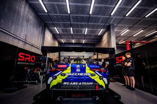 #46 - Team WRT - Maxime MARTIN - Valentino ROSSI - Augusto FARFUS - BMW M4 GT3 - PRO, CrowdStrike 24 Hours of Spa, Scrutineering, Set Up
 | © SRO - TWENTY-ONE CREATION | Jules Benichou