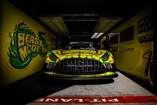 #999 - Mercedes-AMG Team GruppeM Racing - Maro ENGEL - Mikael GRENIER - Daniel JUNCADELLA - Mercedes-AMG GT3 - PRO, CrowdStrike 24 Hours of Spa, Set Up
 | © SRO - TWENTY-ONE CREATION | Jules Benichou