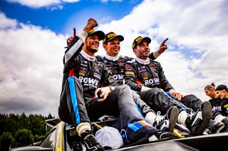 #98 - Rowe Racing - Philipp ENG - Marco WITTMANN - Nicholas YELLOLY - BMW M4 GT3 - PRO (*), Ambiance, Celebration, CrowdStrike 24 Hours of Spa
