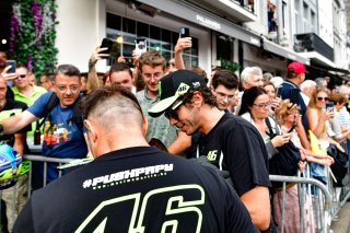 #46 - Team WRT - Maxime MARTIN - Valentino ROSSI - Augusto FARFUS - BMW M4 GT3 - PRO, CrowdStrike 24 Hours of Spa, Parade
