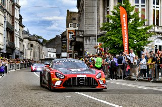 #4 - CrowdStrike Racing by Riley - Ian JAMES - Felipe FRAGA - George KURTZ - Colin BRAUN - Mercedes-AMG GT3 - PRO-AM, CrowdStrike 24 Hours of Spa, Parade
 | ©SRO/ JULES BEAUMONT