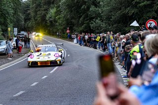 #911 - Pure Rxcing - Klaus BACHLER - Aliaksandr MALYKHIN - Joel STURM - Marco SEEFRIED - Porsche 911 GT3 R (992) - BRONZE, CrowdStrike 24 Hours of Spa, Parade
 | ©SRO/ JULES BEAUMONT
