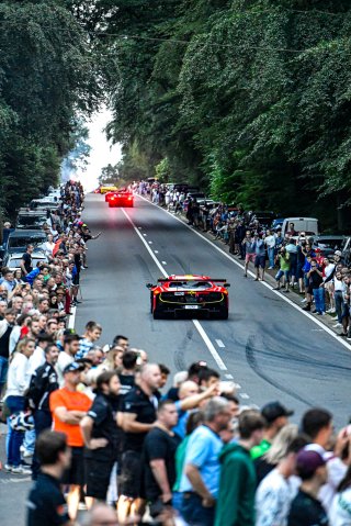 #71 - AF Corse - Francorchamps Motors - Daniel SERRA - Davide RIGON - Antonio FUOCO - Ferrari 296 GT3 - PRO, CrowdStrike 24 Hours of Spa, Parade
