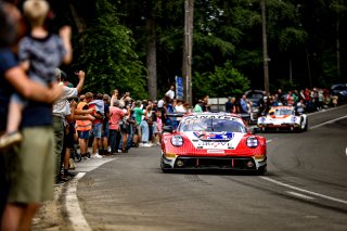 #23 - Grove Racing - Stephen GROVE - Brenton GROVE - Earl BAMBER - Anton DE PASQUALE - Porsche 911 GT3 R (992) - BRONZE (*), CrowdStrike 24 Hours of Spa, Parade
