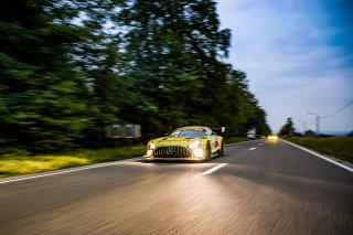#64 - Haupt Racing Team - Matthew BELL - Naveen RAO - James COTTINGHAM - Frank BIRD - Mercedes-AMG GT3 - PRO-AM, CrowdStrike 24 Hours of Spa, Parade
