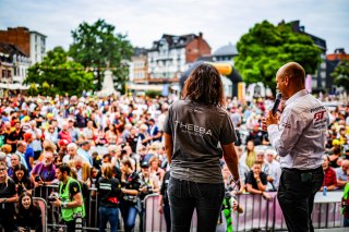 #81 - Theeba Motorsport - Alain VALENTE - Reema JUFFALI - Ralf ARON - Yannick METTLER - Mercedes-AMG GT3 - BRONZE, CrowdStrike 24 Hours of Spa, Parade

