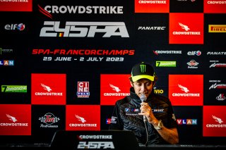 #46 - Team WRT - Maxime MARTIN - Valentino ROSSI - Augusto FARFUS - BMW M4 GT3 - PRO (*), CrowdStrike 24 Hours of Spa, Valentino Rossi Conference
