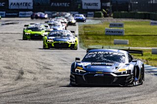#12 - Comtoyou Racing - Fréderic VERVISCH - Nicolas BAERT - Audi R8 LMS GT3 EVO II - PRO, FGTWC, Race 1
