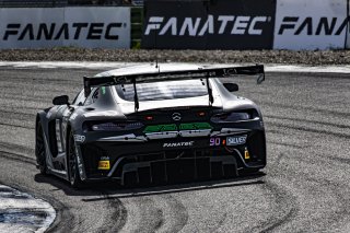 #90 - Madpanda Motorsport - Ezequiel PEREZ COMPANC - Jesse SALMENAUTIO - Mercedes-AMG GT3 EVO - SILVER, FGTWC, Race 2
