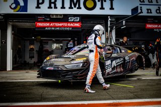 #99 - Tresor Attempto Racing - Lorenzo PATRESE - Alex AKA - Audi R8 LMS GT3 EVO II - SILVER, FGTWC
