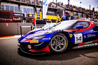 #14 - Emil Frey Racing - Giacomo ALTOE` - Konsta LAPPALAINEN - Ferrari 296 GT3 - PRO, FGTWC, Grid Walk
