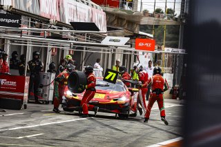 #71 - AF Corse  - Sean HUDSPETH - Nicola MARINANGELI - Ferrari 296 GT3 - SILVER, FGTWC, Race 1
