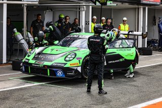 #54 - Dinamic GT - Adrien DE LEENER - Christian ENGELHART - Porsche 911 GT3 R (992) - PRO, FGTWC, Race 1
