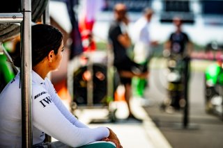 #81 - Theeba Motorsport - Fabian SCHILLER - Reema JUFFALI - Mercedes-AMG GT3 EVO - BRONZE, FGTWC, Grid Walk
